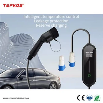 Bærbare elektriske ladestationer